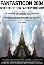 Plakat for Fantasticon 2004